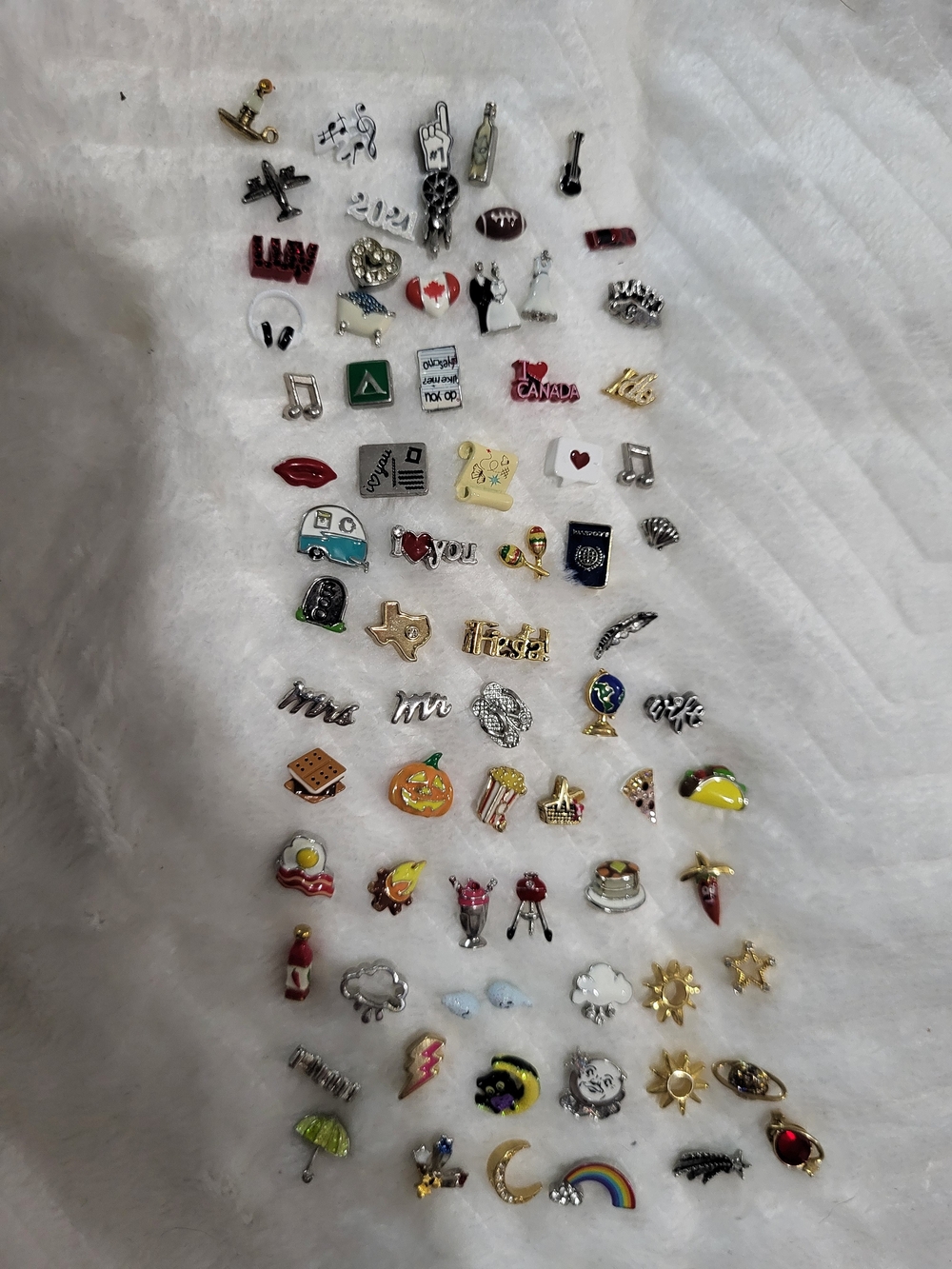 Origami Owl Charm Lot